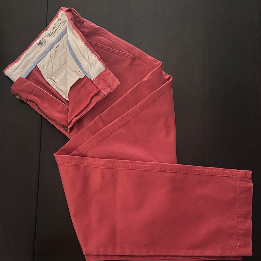 POLO Ralph Lauren Men's "Canvas Pink" Stretch Classic Fit Chino Pant | 34x34